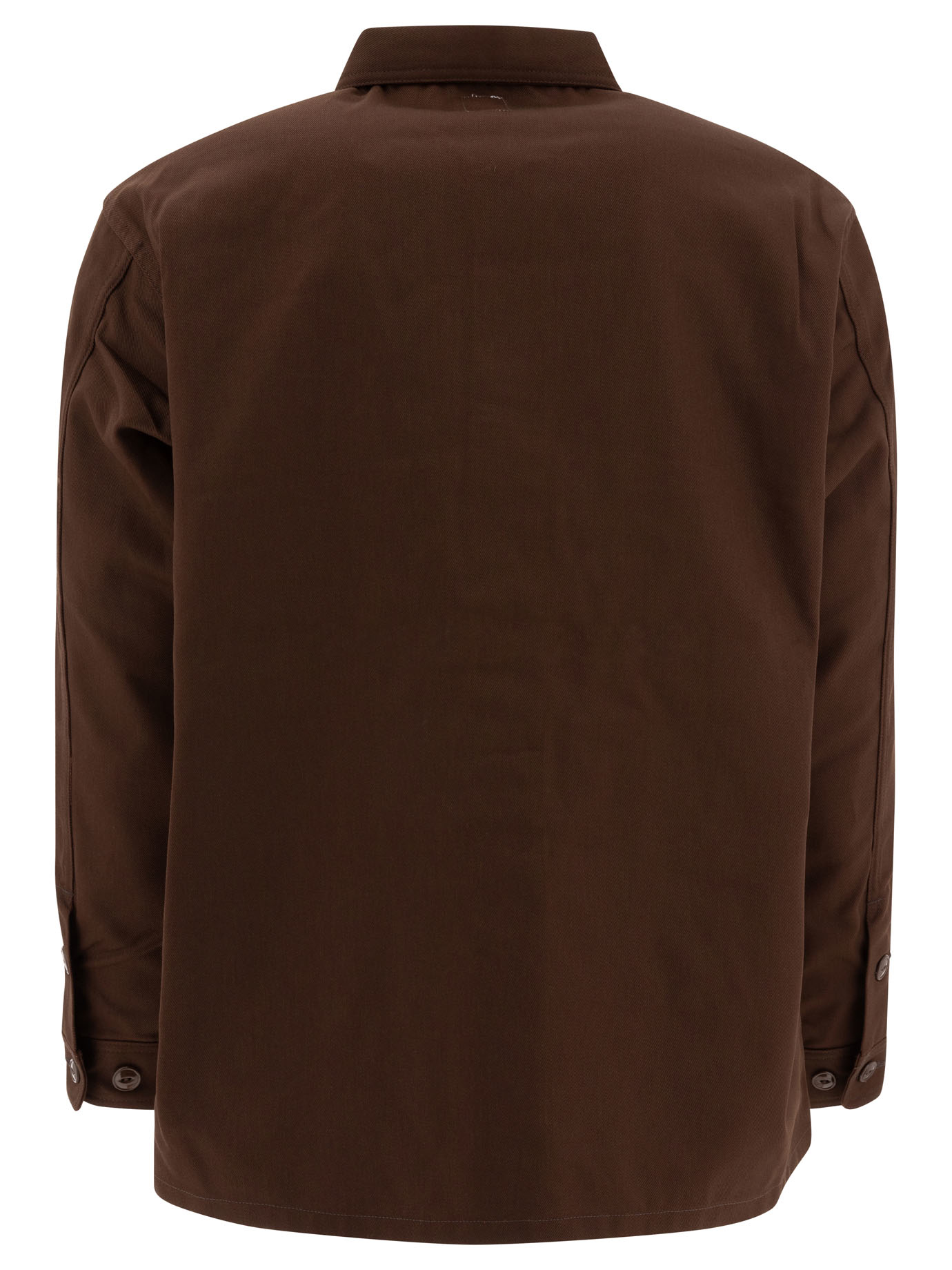 SOUTH2 WEST8 Brown Smokey overshirt